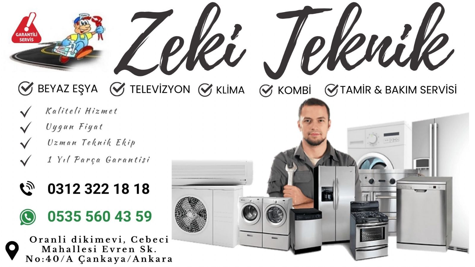 Dikimevi Beyaz Eşya Servisi